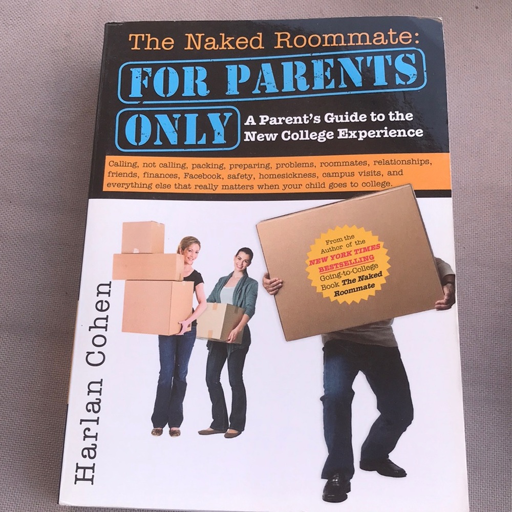 The Naked Roommate For Parents Only paperback book